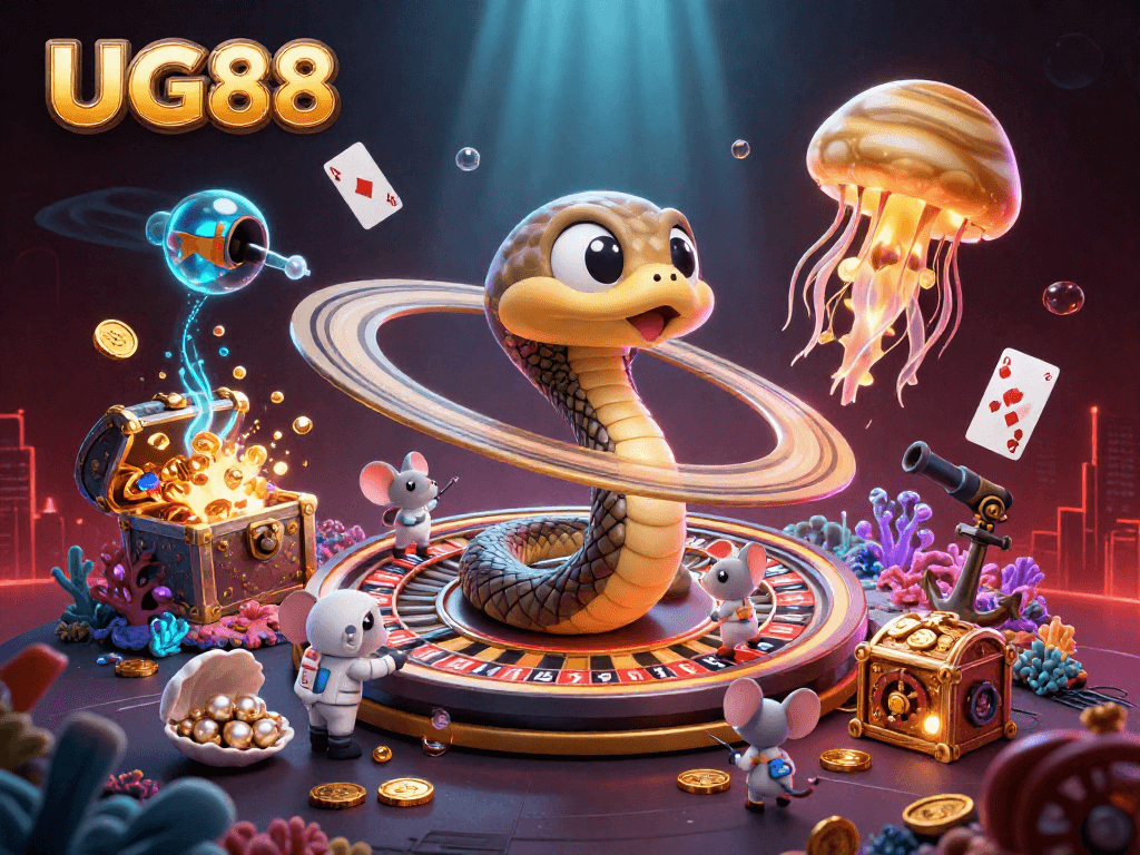 Experience the thrills of UG88 online betting with dynamic wagers in a vibrant cosmic casino.