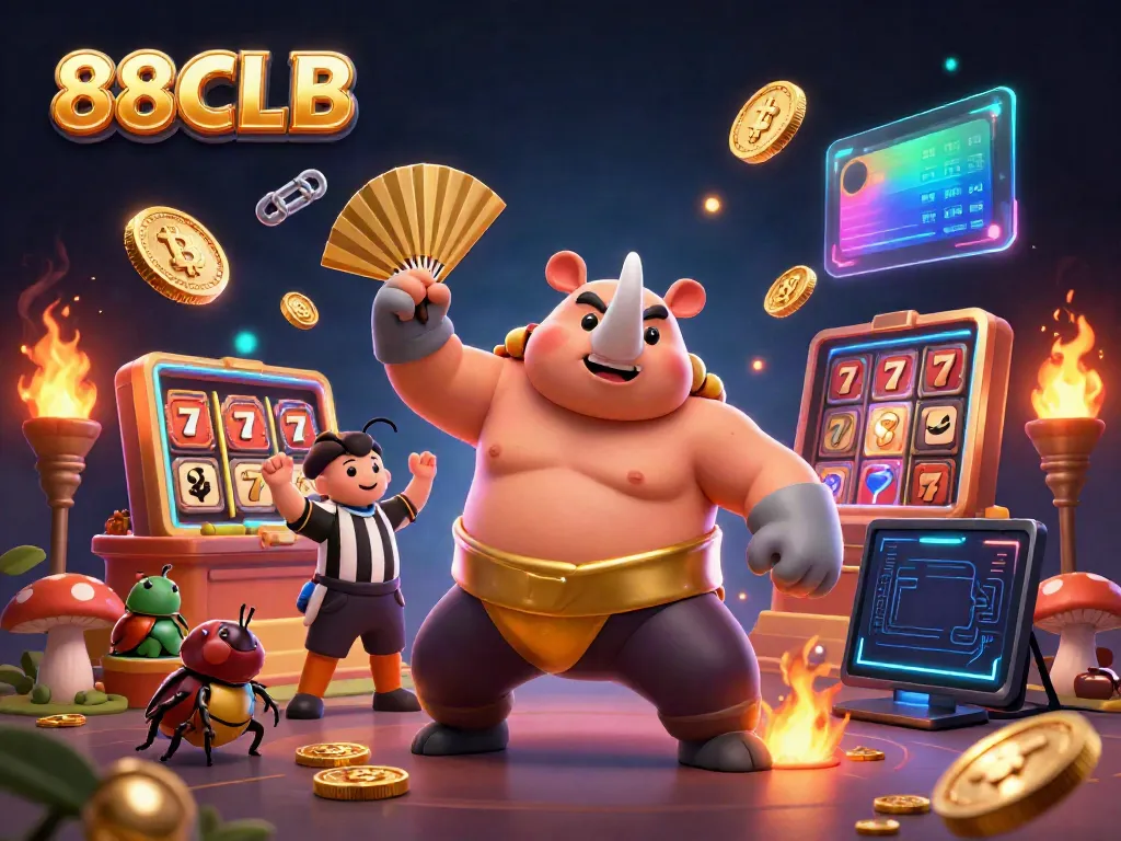 Engage in thrilling gameplay at 88CLB with dynamic slots, golden coins, and vibrant gaming elements.