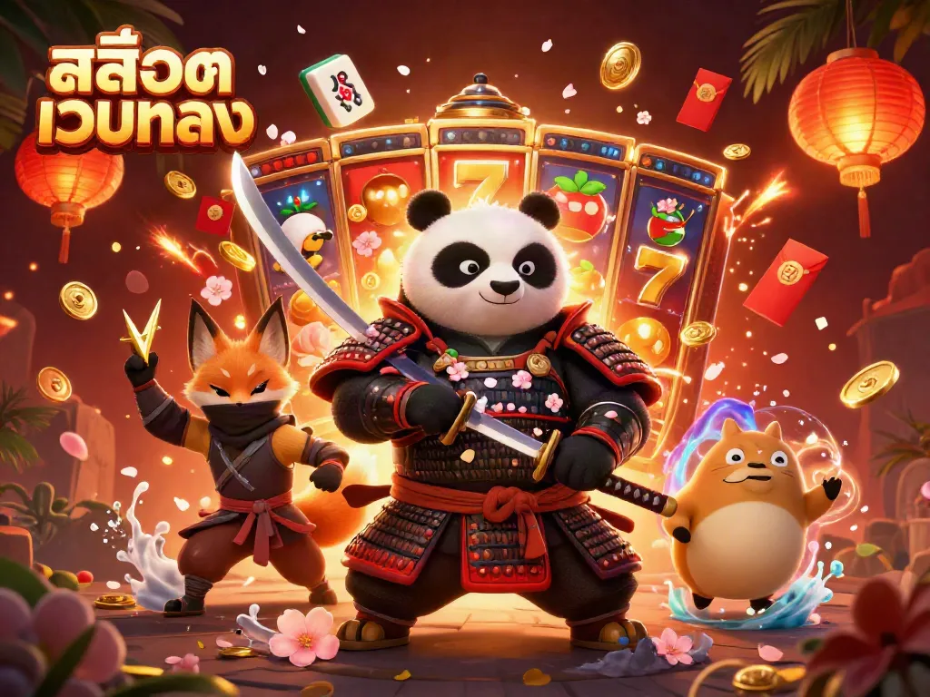 เกมสล็อตออนไลน์ สล็อตเว็บตรง ที่มีเสน่ห์พร้อมภาพการ์ตูน 3 มิติ