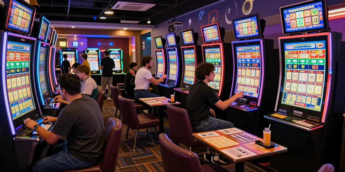 Pengalaman bermain bandar togel terpercaya di lounge dengan pemain antusias dan layar hasil undian.
