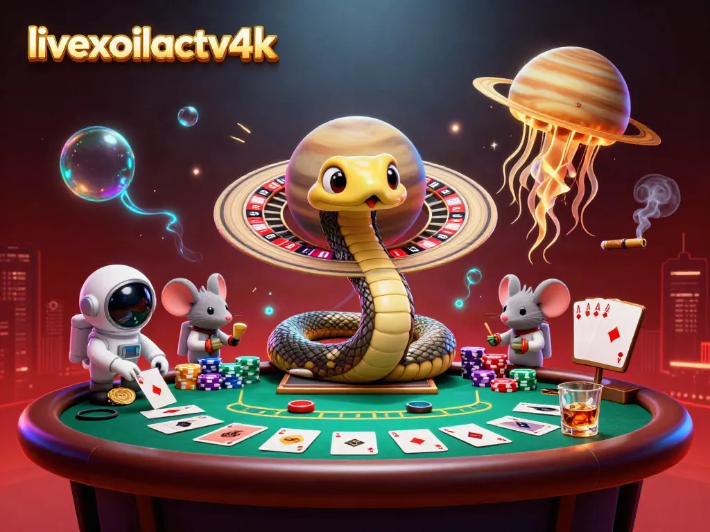 Experience the thrill of livexoilactv4k casino gaming with an engaging cosmic scene