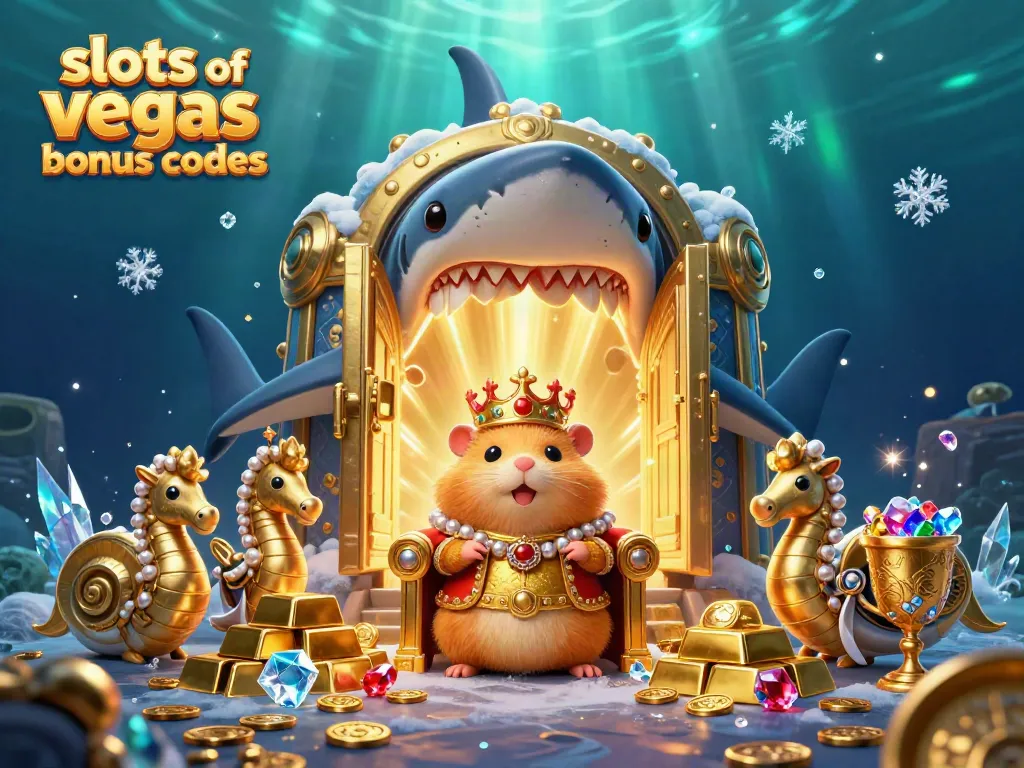 Engage with slots of vegas bonus codes while exploring treasures in an underwater casino scene.