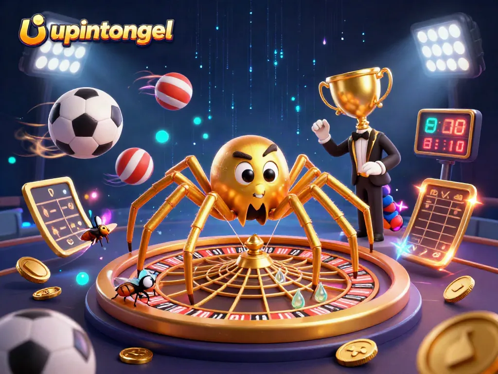 Melakukan taruhan pada upintogel dengan laba berkilau dan elemen judi dinamis yang menegangkan.