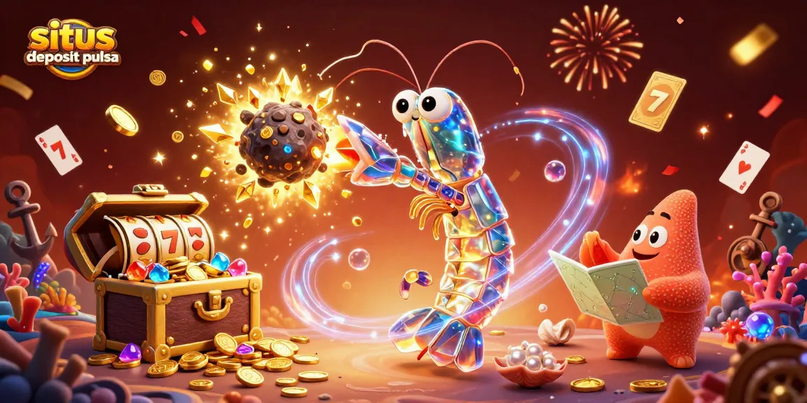 Experience thrilling wins at situs deposit pulsa with dynamic action and vibrant imagery of gaming excitement.
