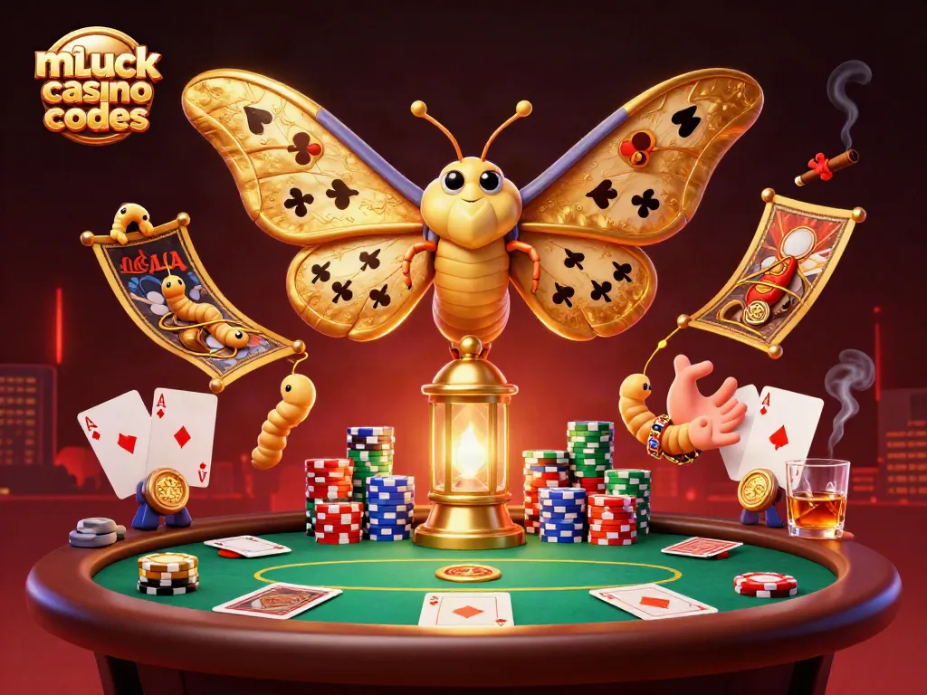 Activate mcluck casino bonus codes for a chance to win big with 3D cartoons and casino elements.