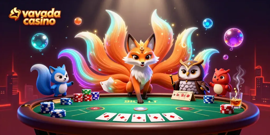 Experience thrilling wins at Vavada Casino with vibrant gaming elements and a magical atmosphere.
