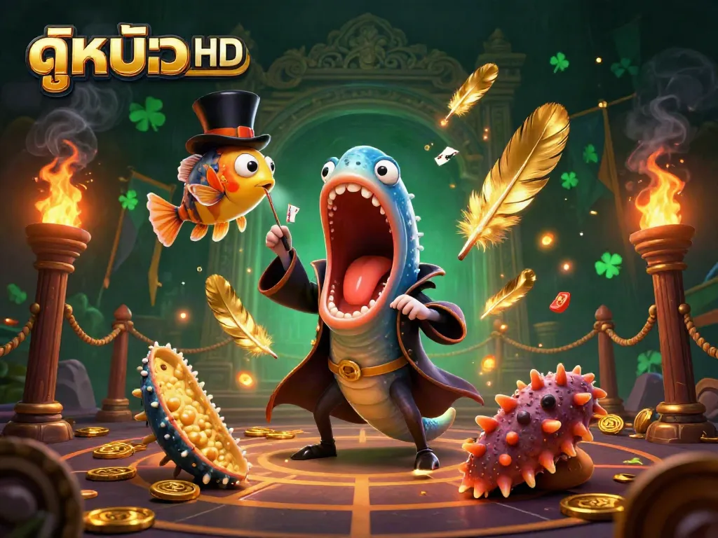 Experience thrilling ดูหนังHD adventures with vibrant underwater casino elements.