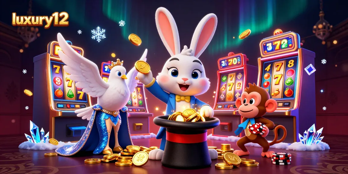 Gambarlah ilustrasi 3D dengan rabbit penggoda yang menarik koin emas, luxury12, dalam suasana kasino yang kaya.