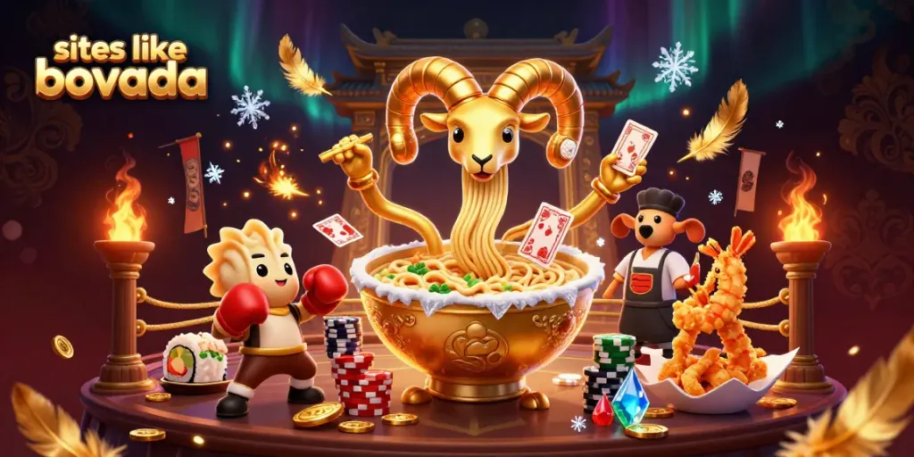 Experience thrilling gameplay at sites like bovada with vibrant casino characters and dynamic game elements.