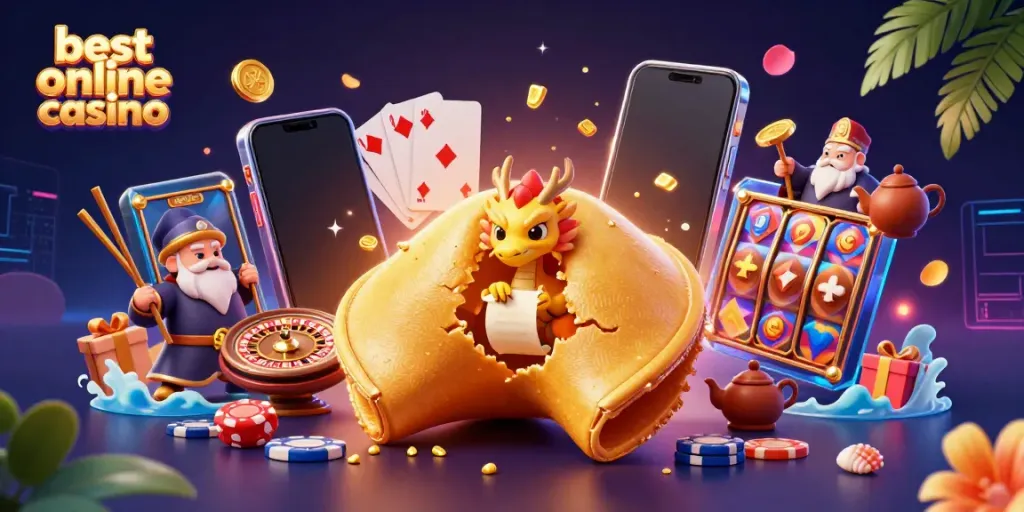 Experience the excitement at the best online casino with dynamic characters and vibrant gaming elements.